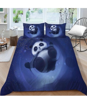 Panda Duvet Cover Night paiement sécurisé