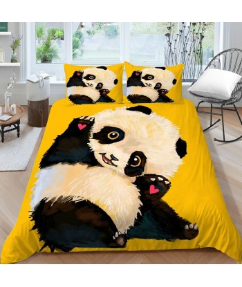 Panda Heart duvet cover de France