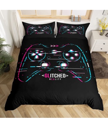 Black gaming duvet cover prix