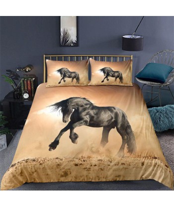 Black horse duvet cover Voir les baskets