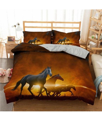 Nature horse duvet cover basket pas cher