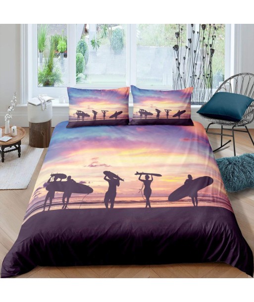 Surf beach duvet cover des créatures d'habitude