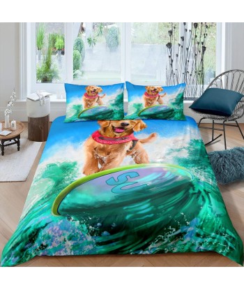 Dog Surf Duvet Cover store