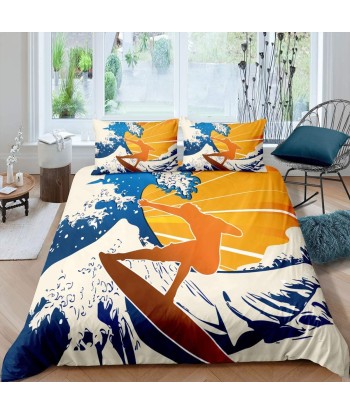 Surf duvet cover 2 people chez Cornerstreet bien 