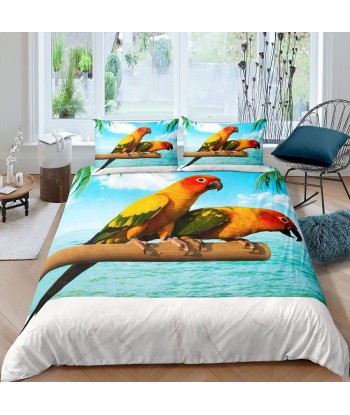 Duvet cover tropical parrot Profitez des Offres !