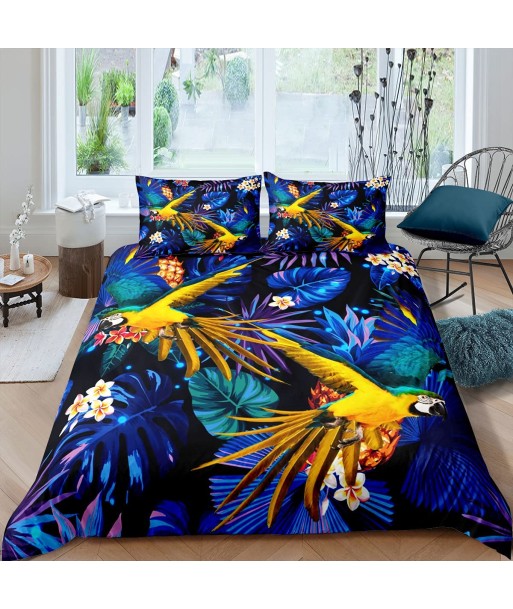 Blue and yellow blueberry duvet cover paiement sécurisé