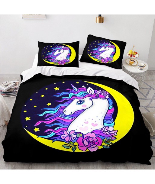 Moon unicorn duvet cover s'inspire de l'anatomie humaine