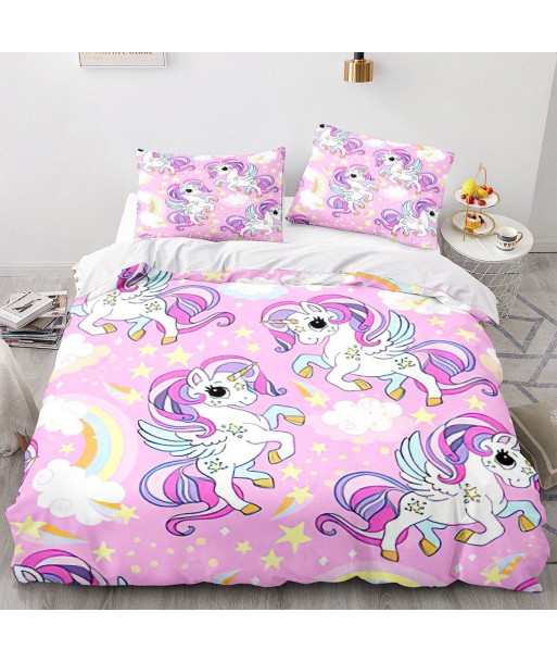 Cute unicorn duvet cover pas cher