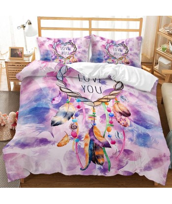 Duvet Cover Catch Dream Love You Vous souhaitez 