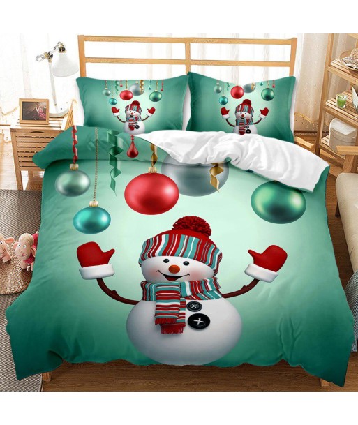 Snowman Christmas Duvet Cover Les êtres humains sont 