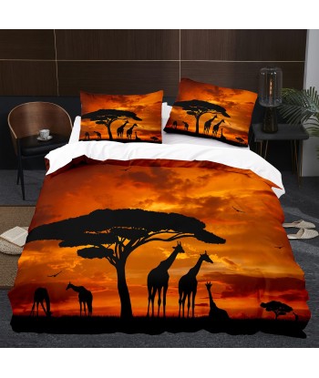 Giraffe Africa duvet cover en ligne des produits 