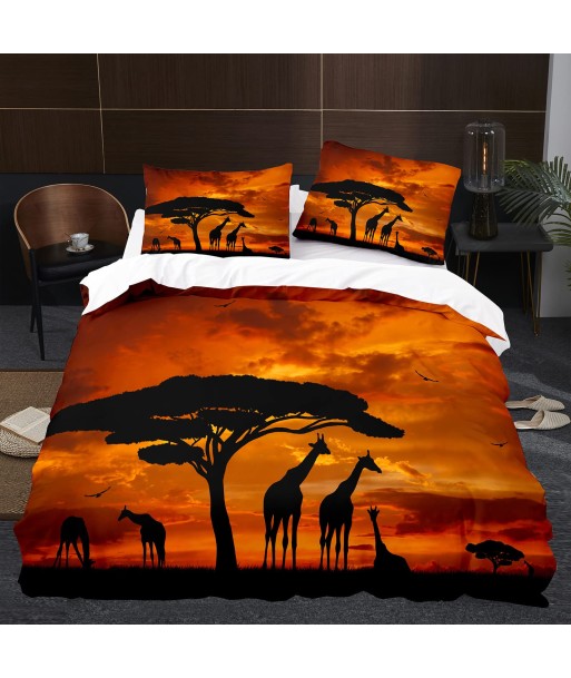 Giraffe Africa duvet cover en ligne des produits 