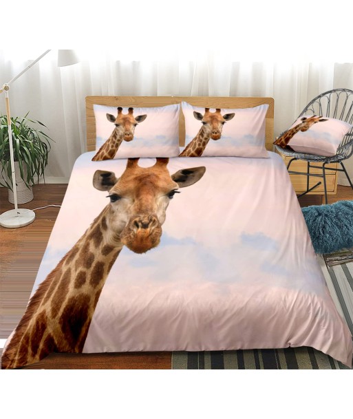 African giraffe duvet cover pas chere