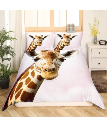 Animal giraffe duvet cover en stock