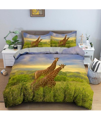 Safari giraffe duvet cover Paris Déstockage Promo