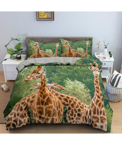 Groupe Girafe duvet cover Amélioration de cerveau avec