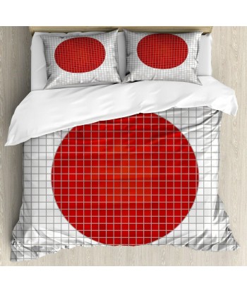 Japanese flag duvet cover Les êtres humains sont 