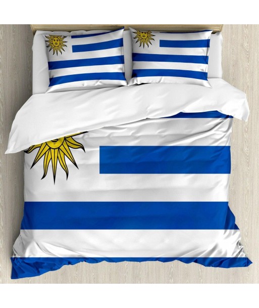 Uruguay flag duvet cover store