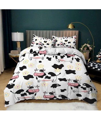 Cute cow's duvet cover destockage