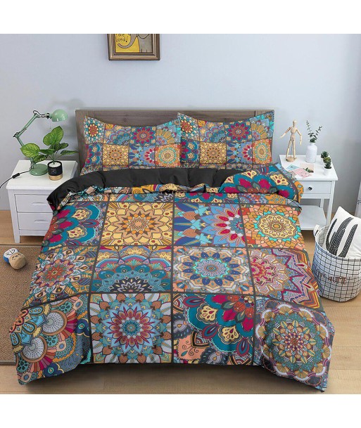 Mandala Drawing duvet cover le des métaux précieux