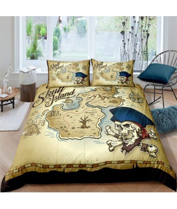 Pirate Card Duvet Cover les muscles