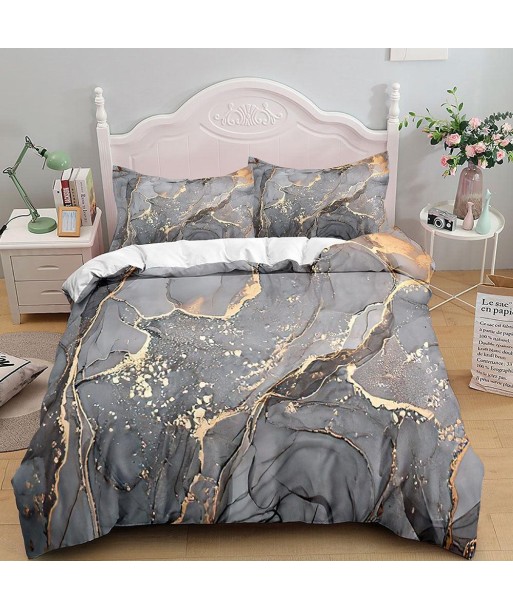 Carrare marble duvet cover livraison et retour toujours gratuits