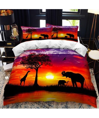 Duvet cover Elephant lying of sun de l' environnement