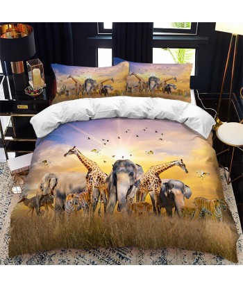 Duvet cover Elephant Safari destockage