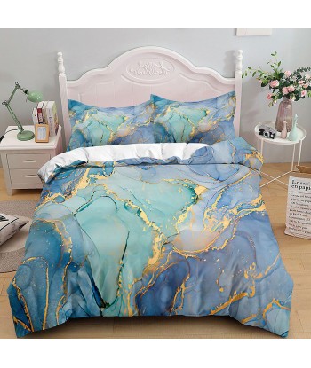 Gray marble duvet cover paiement sécurisé