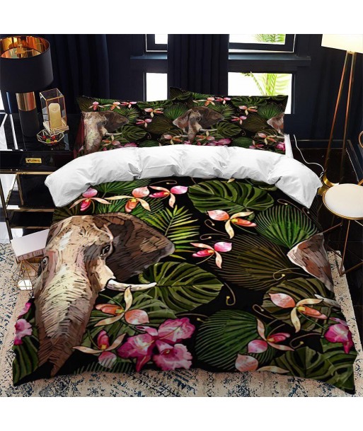 Duvet cover Elephant Jungle pas cher