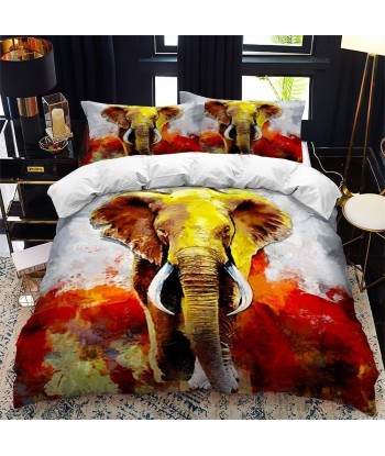 Duvet cover Elephant Corne Par le système avancé 