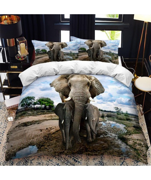 Elephant tribe duvet cover pas chere