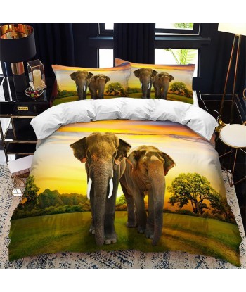 Duvet cover Elephant Couple Le MVP de beaucoup