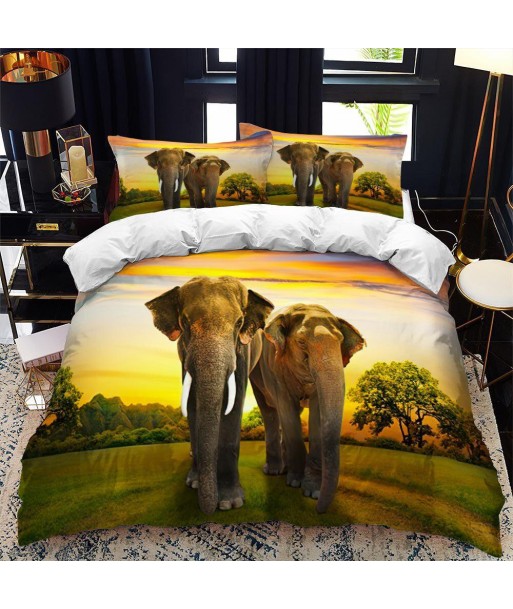 Duvet cover Elephant Couple Le MVP de beaucoup