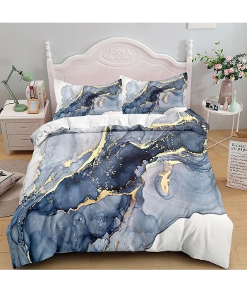 Gray marble duvet cover paiement sécurisé