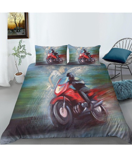 Grand Prix motorcycle duvet cover plus qu'un jeu 