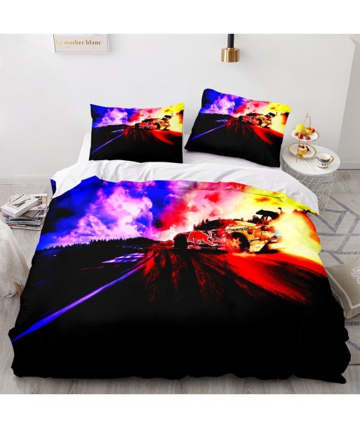 Drift car duvet cover Comparez plus de prix