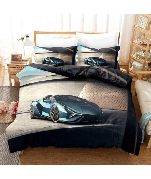 Lambo car duvet cover la colonne vertébrale