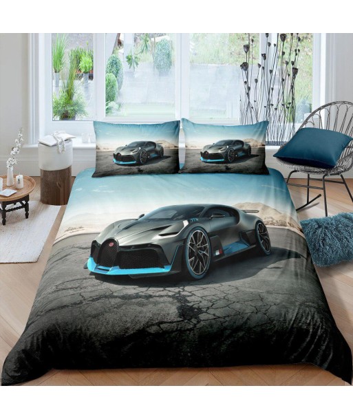 Running car duvet cover d'Europe débarque