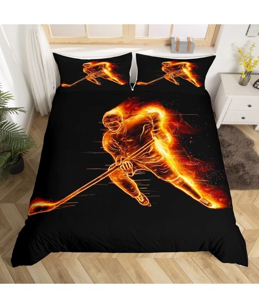 Sport hockey duvet cover une grave pollution 