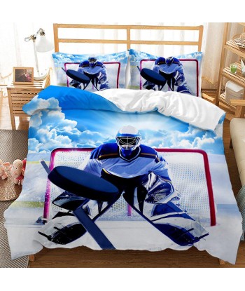 Cage hockey duvet cover Amélioration de cerveau avec