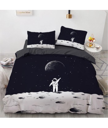 Duvet cover Earth Astronaut une grave pollution 