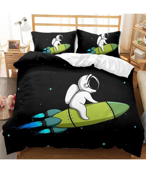 Rocket astronaut duvet cover livraison et retour toujours gratuits