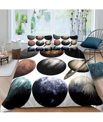 Giant planet duvet cover brillant des détails fins